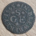 Berkshire Blewbury George Stanton Farthing 1664