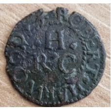 Cambridgeshire Cambridge Robert Harwood  Farthing 1660
