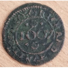 Warwickshire Stratford-on-Avon Richard Hunt Halfpenny 1667