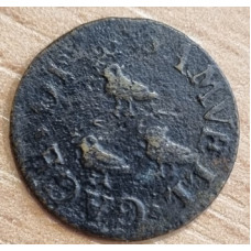 Wiltshire Chippenham Samuell Gage Farthing 1653
