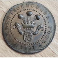 Dorset Poole Richard Allen halfpenny 1797 Dorset Poole Richard Allen halfpenny 1797